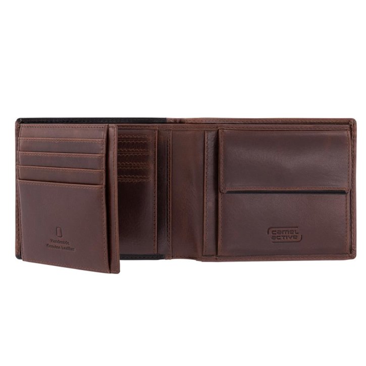 CAMEL ACTIVE CRUISE horizontal wallet brown